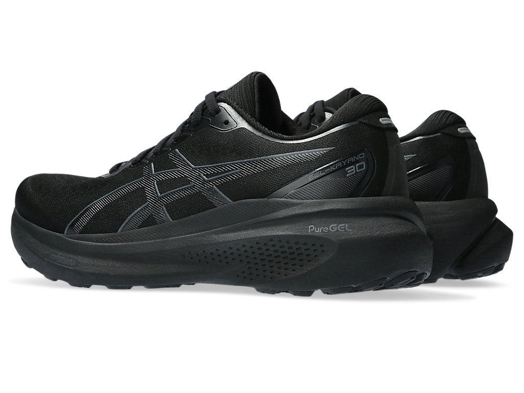 Asics Men's GEL-KAYANO 30 Running Shoes in Black/Black