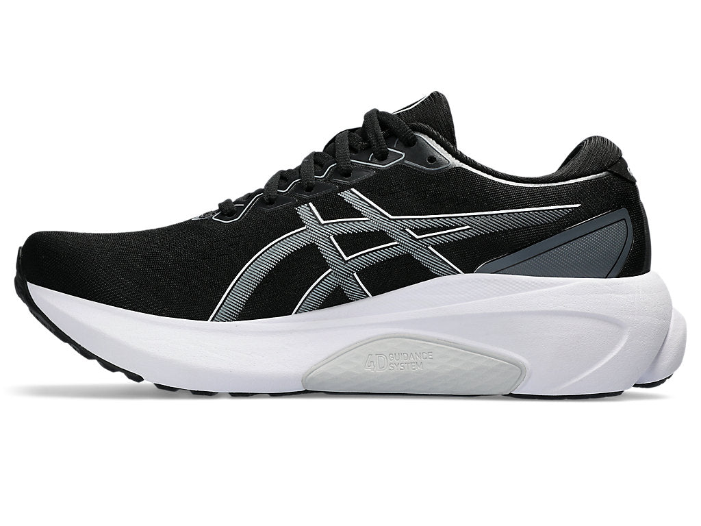 Asics Men's GEL-KAYANO 30 Extra Wide (4E) Running Shoes in Black/Sheet Rock
