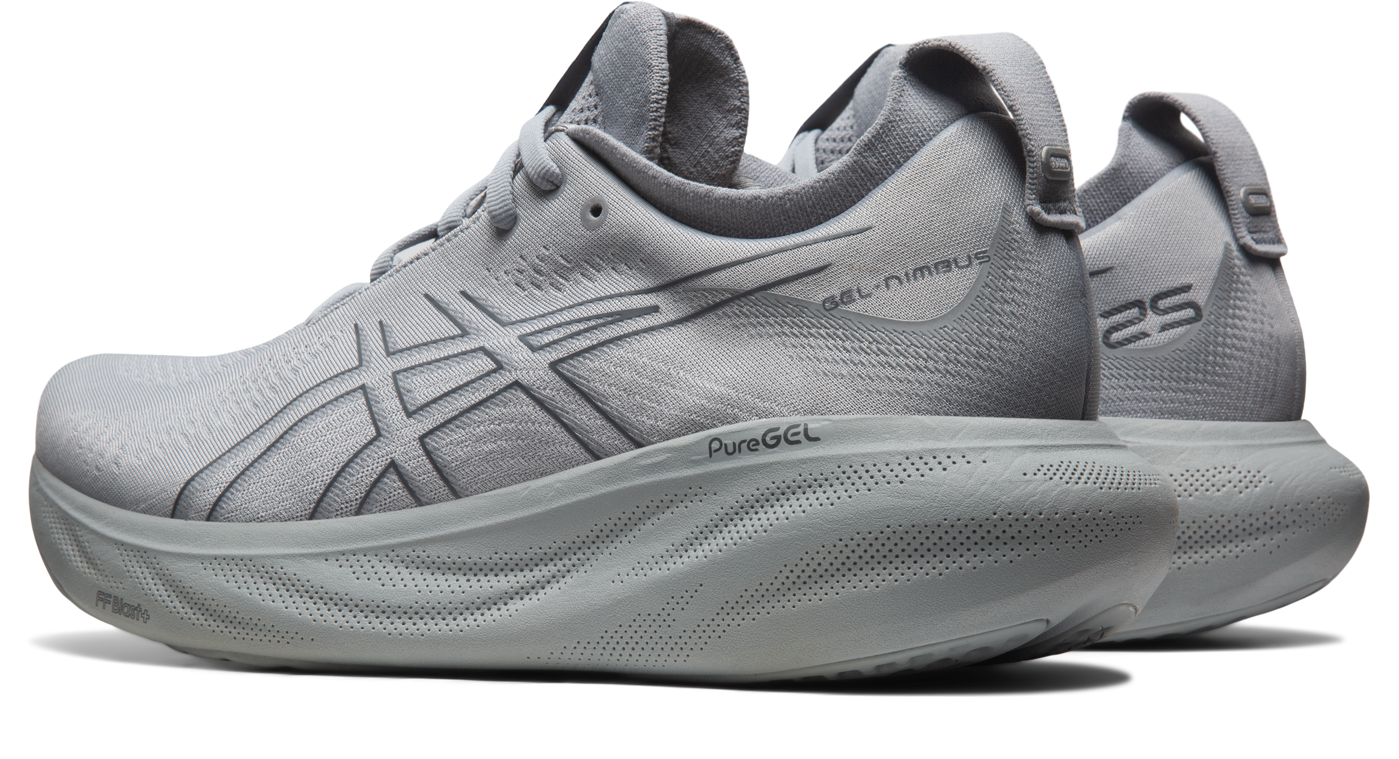 Asics Men's Gel-Nimbus 25 Running Shoes in Sheet Rock/Carrier Grey