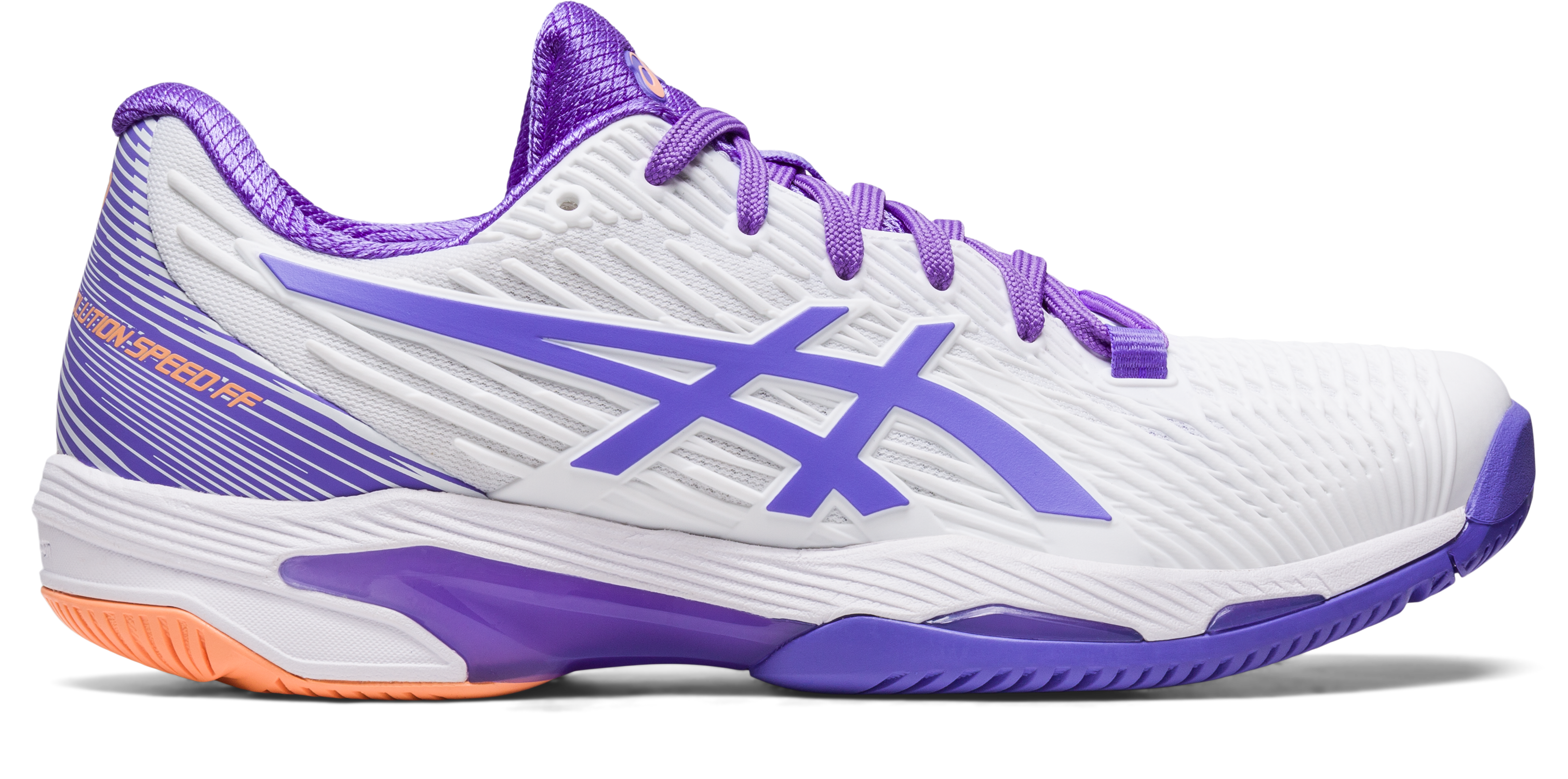 Shop Asics Women s Solution Speed FF 2 Tennis Shoes In White
