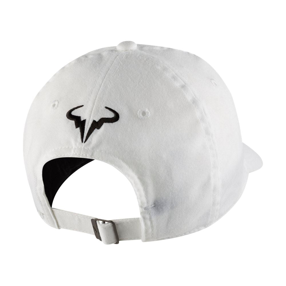 Nike Court AeroBill Rafa Heritage86 Hat In White/Black