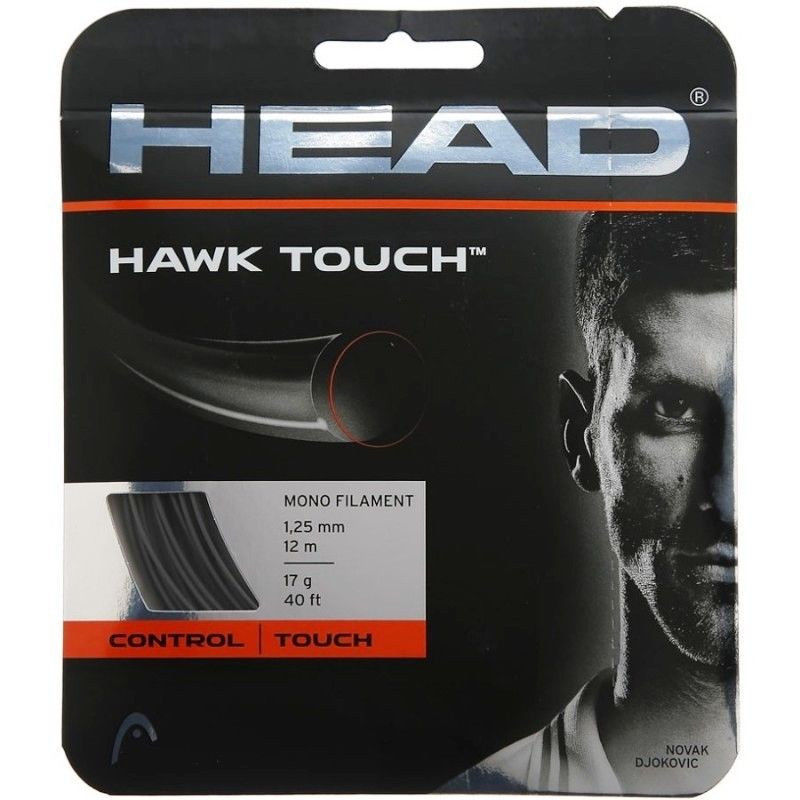 Head Hawk Touch 19 Tennis Strings in Anthracite - atr-sports