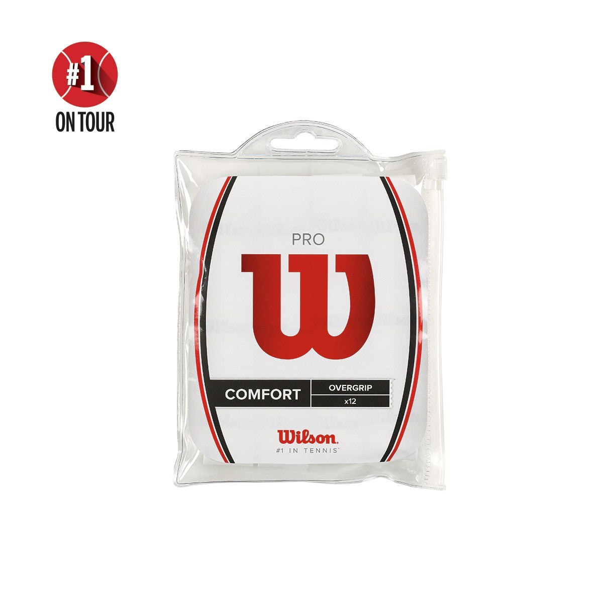 Wilson White 12 Pack Pro Overgrip - atr-sports