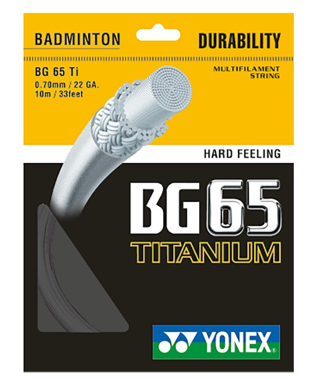 Yonex BG65 TITANIUM Badminton String