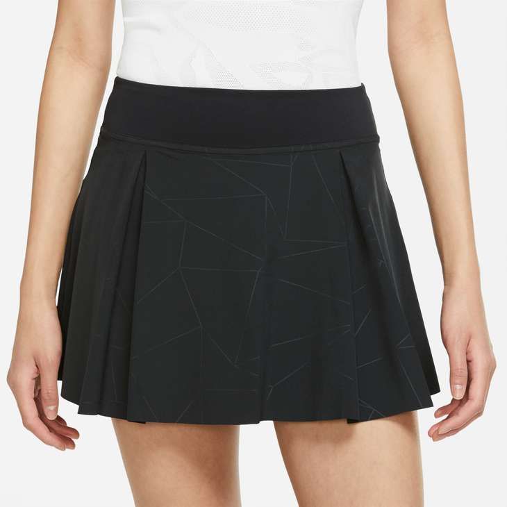 Nike Women's Club Skirt Dri-Fit Regular Tennis (Black)