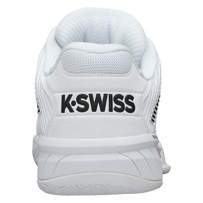 K-Swiss Men's Hypercourt Express 2 Tennis Shoes in White/Black