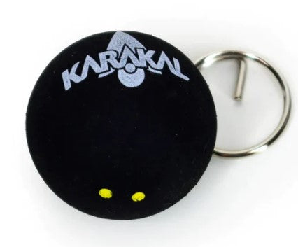 Karakal Raw Squash Ball Key Chain