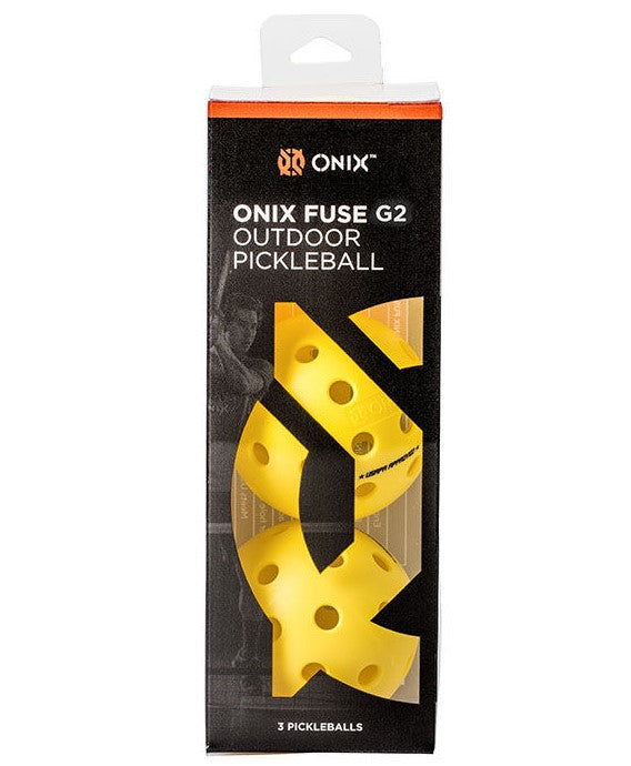 Onix Fuse G2 Outdoor Pickleball 3 ball pack