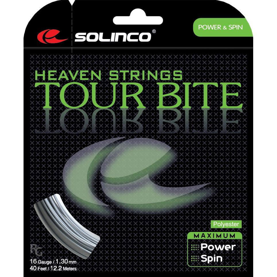 Solinco Tour Bite 16L Tennis String in Silver - String - Solinco - ATR Sports