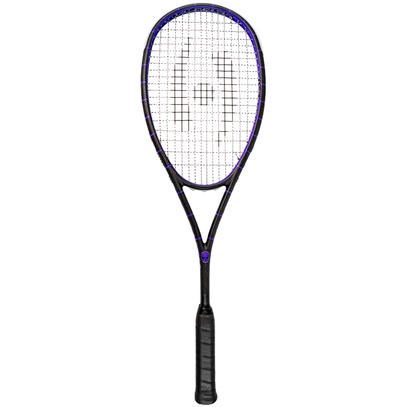 Harrow Misfit Vapor Squash Racquet in Black/Purple - atr-sports