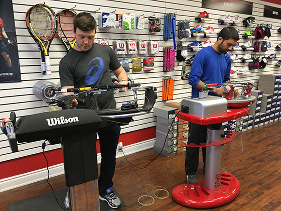 Squash Racket Trecing Squash Racquet Stringing Service in Toronto, Mississauga Canada – ATR ...