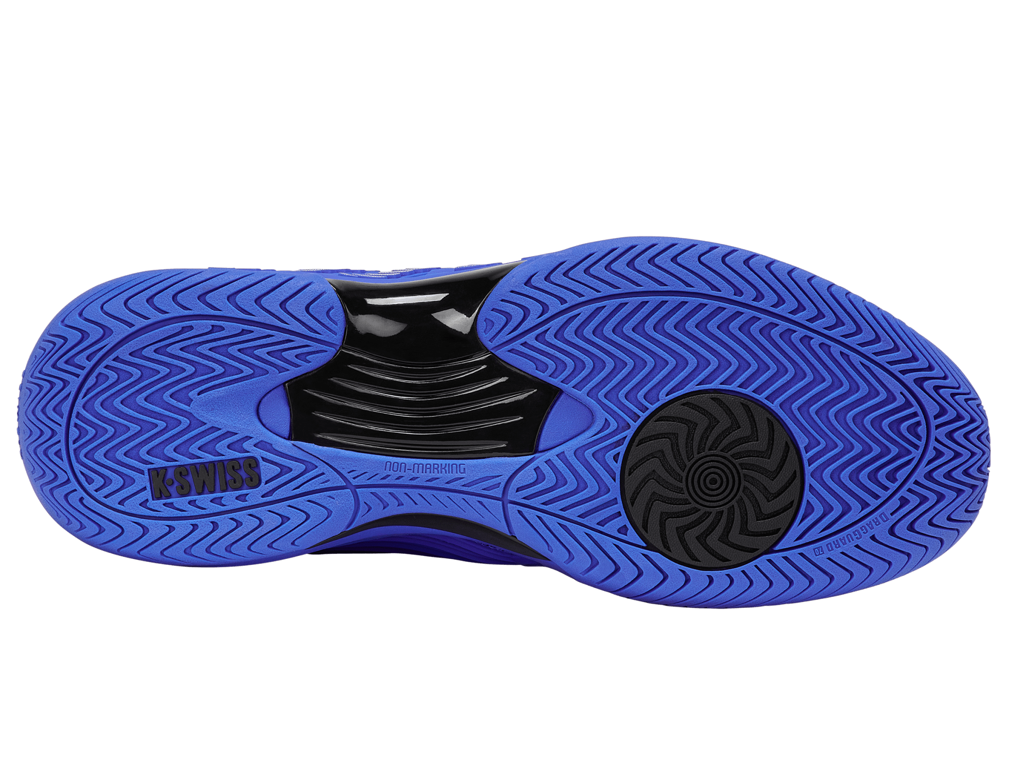 K-Swiss Men's Hypercourt Express 3 Tennis Shoes in Dazzling Blue – Dazzling Blue/Black/White – view 6