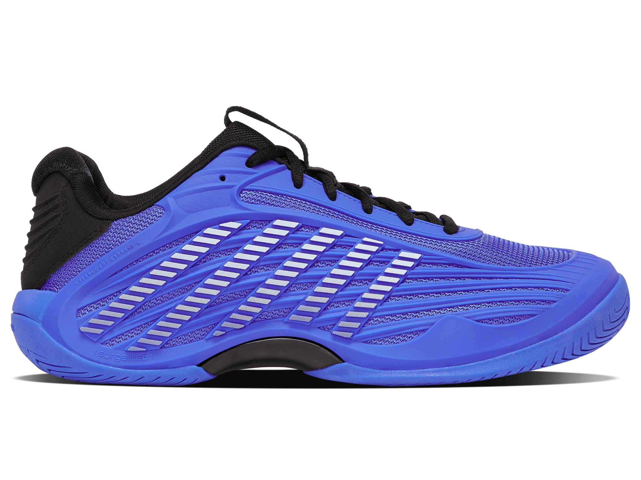 K-Swiss Men's Hypercourt Express 3 Tennis Shoes in Dazzling Blue – Dazzling Blue/Black/White