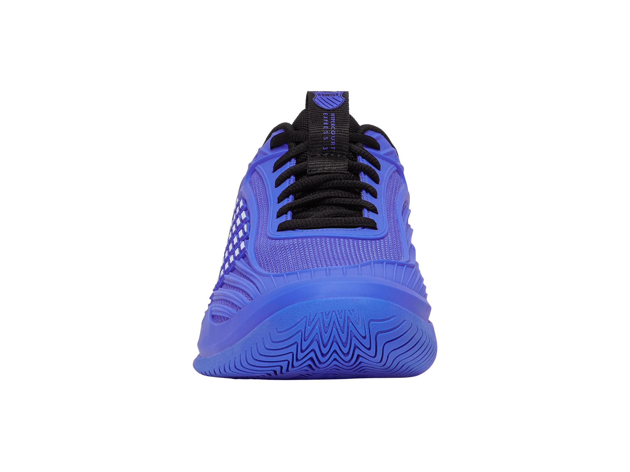 K-Swiss Men's Hypercourt Express 3 Tennis Shoes in Dazzling Blue – Dazzling Blue/Black/White – view 3