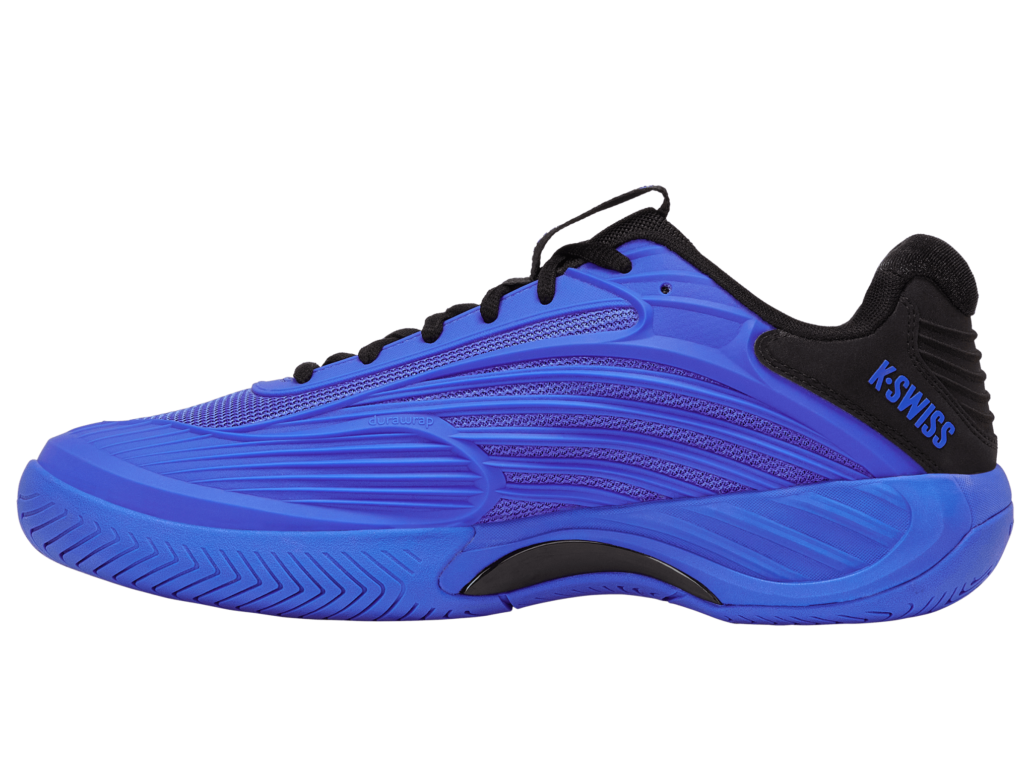 K-Swiss Men's Hypercourt Express 3 Tennis Shoes in Dazzling Blue – Dazzling Blue/Black/White – view 5