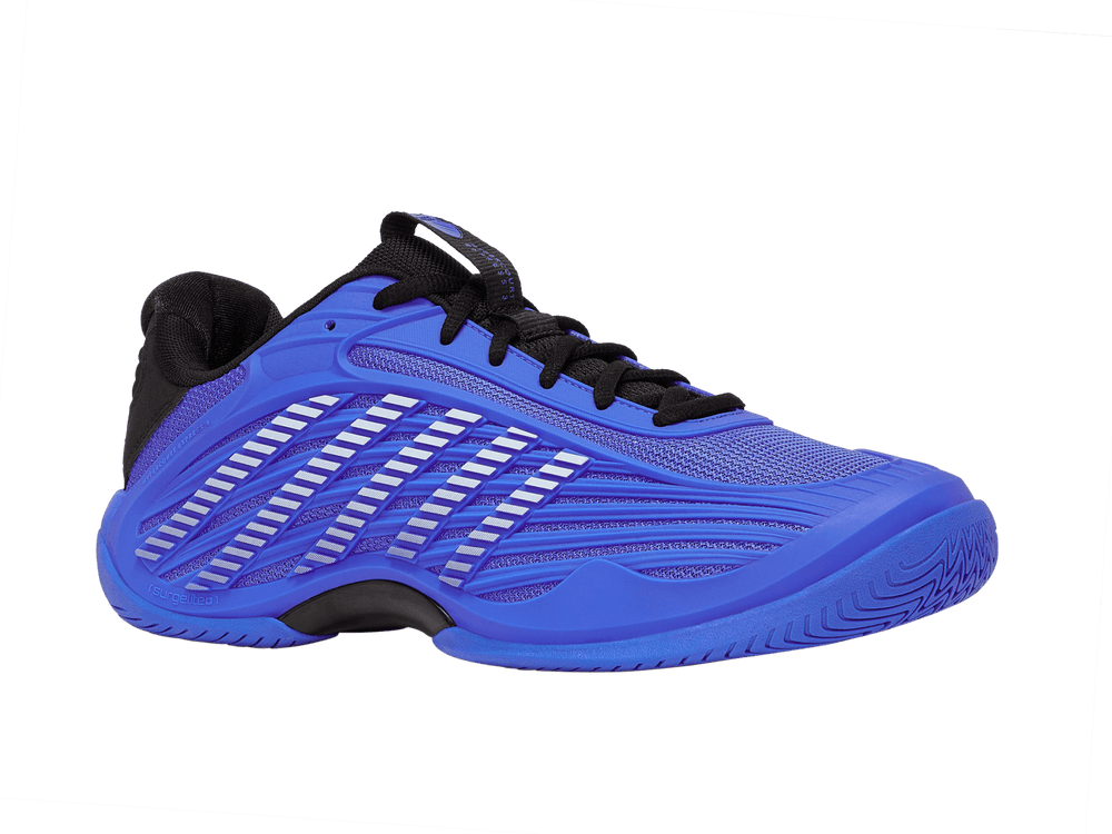 K-Swiss Men's Hypercourt Express 3 Tennis Shoes in Dazzling Blue – Dazzling Blue/Black/White – view 2