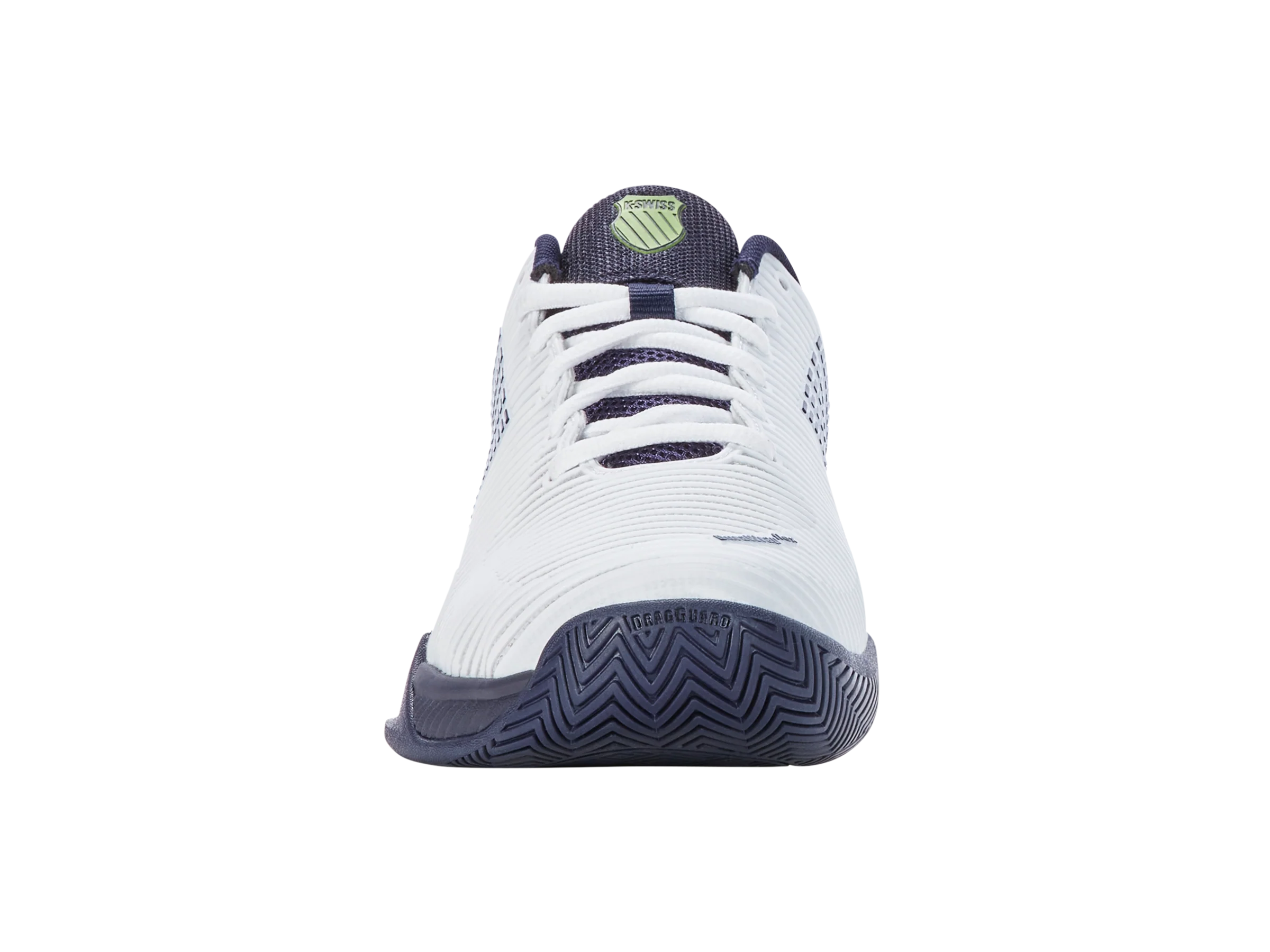 K-Swiss Men's Hypercourt Express 2 in White/Peacoat/Silver