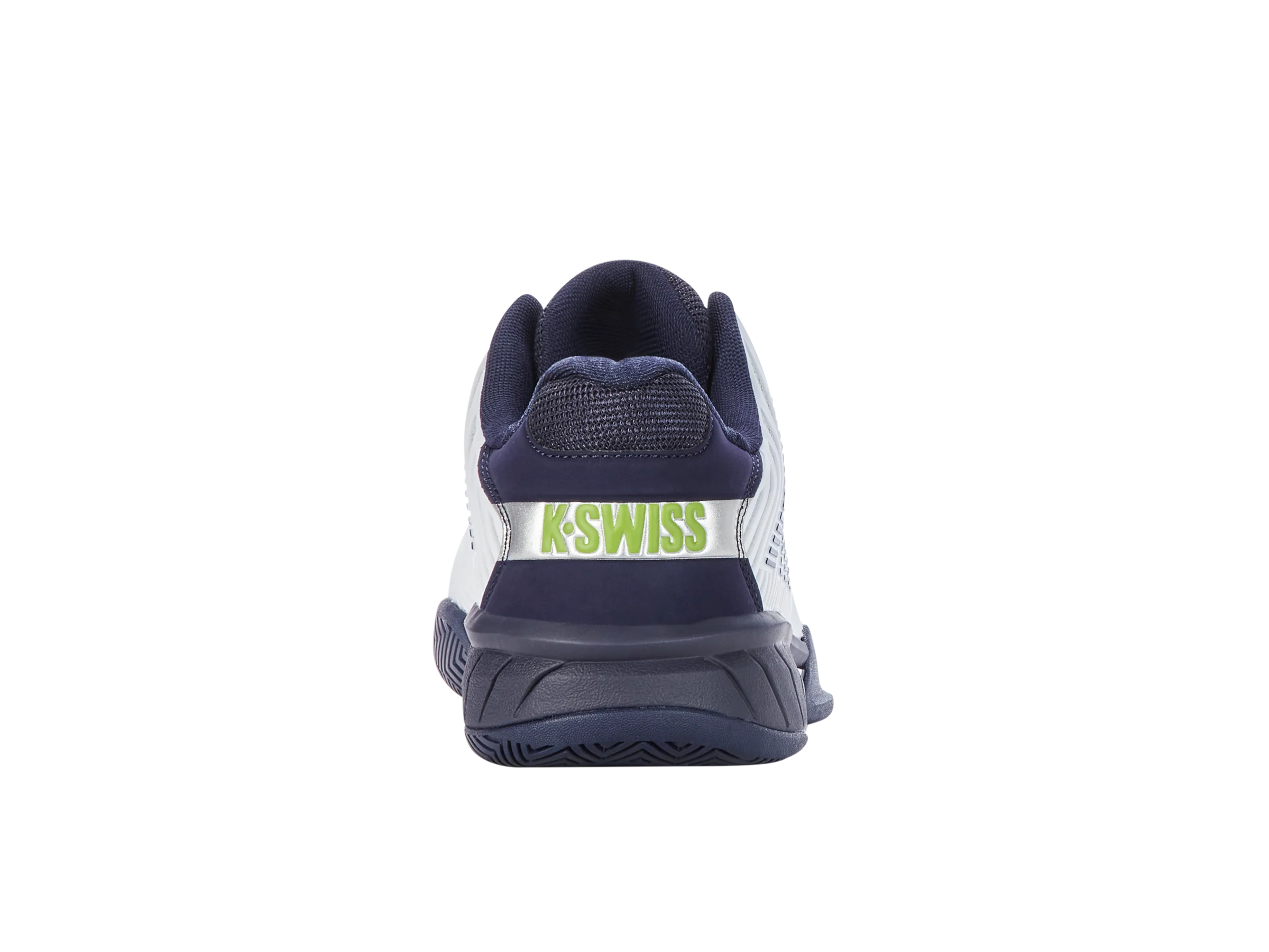 K-Swiss Men's Hypercourt Express 2 in White/Peacoat/Silver