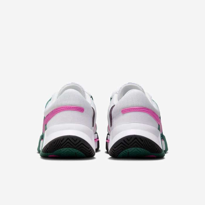 Nike Women's Zoom GP Challenge 1 Shoes in White/Playful Pink-Bicoastal-Black