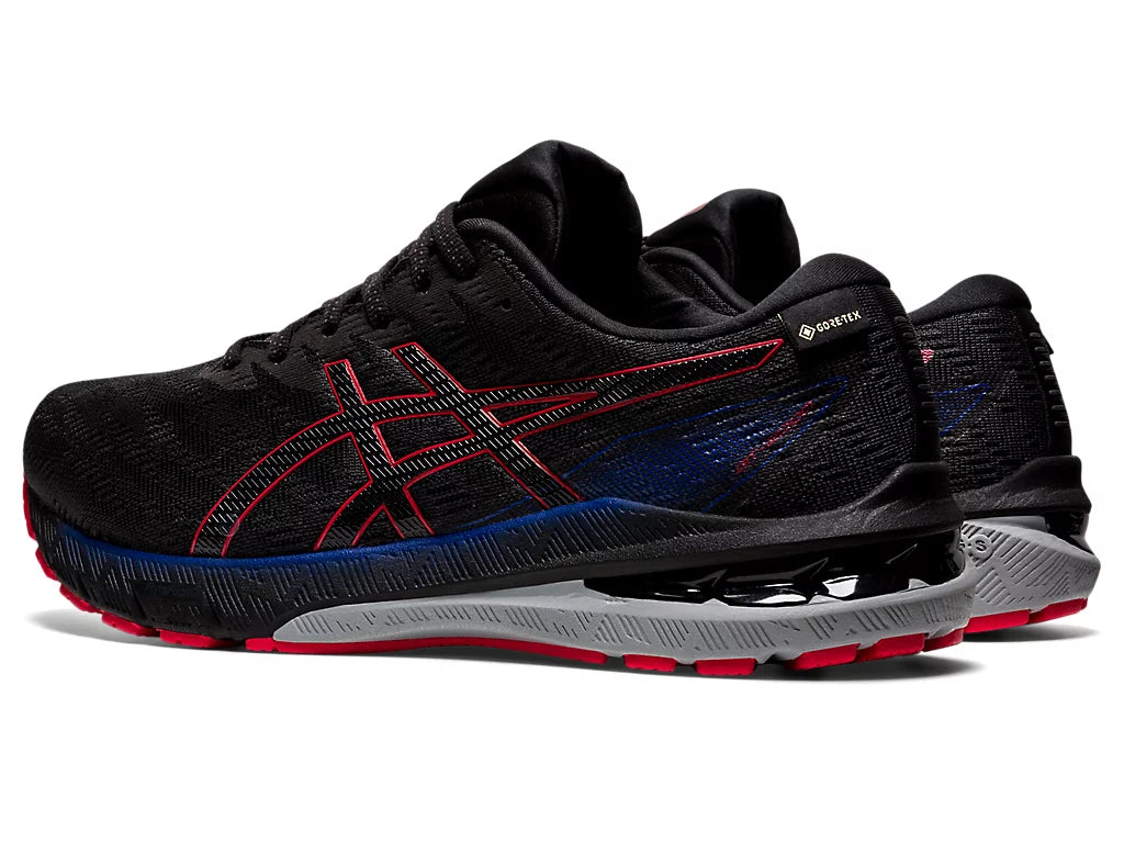 Asics Men's GT-2000 11 G-TX Running Shoes in Electric Red/Black