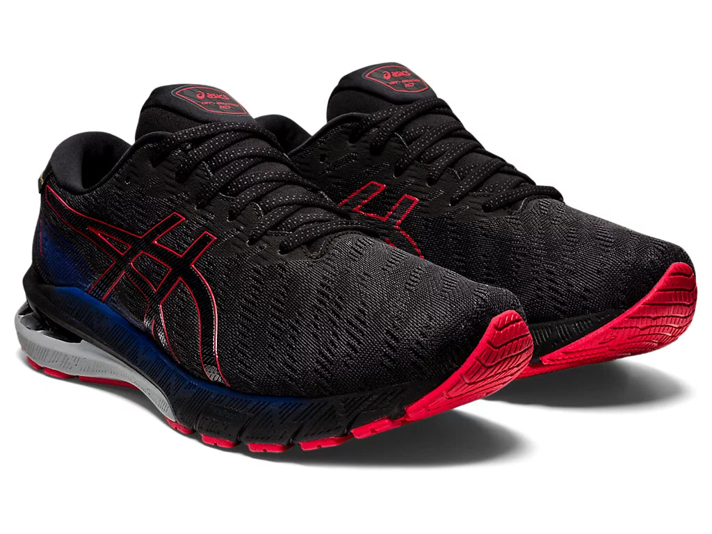 Asics Men's GT-2000 11 G-TX Running Shoes in Electric Red/Black