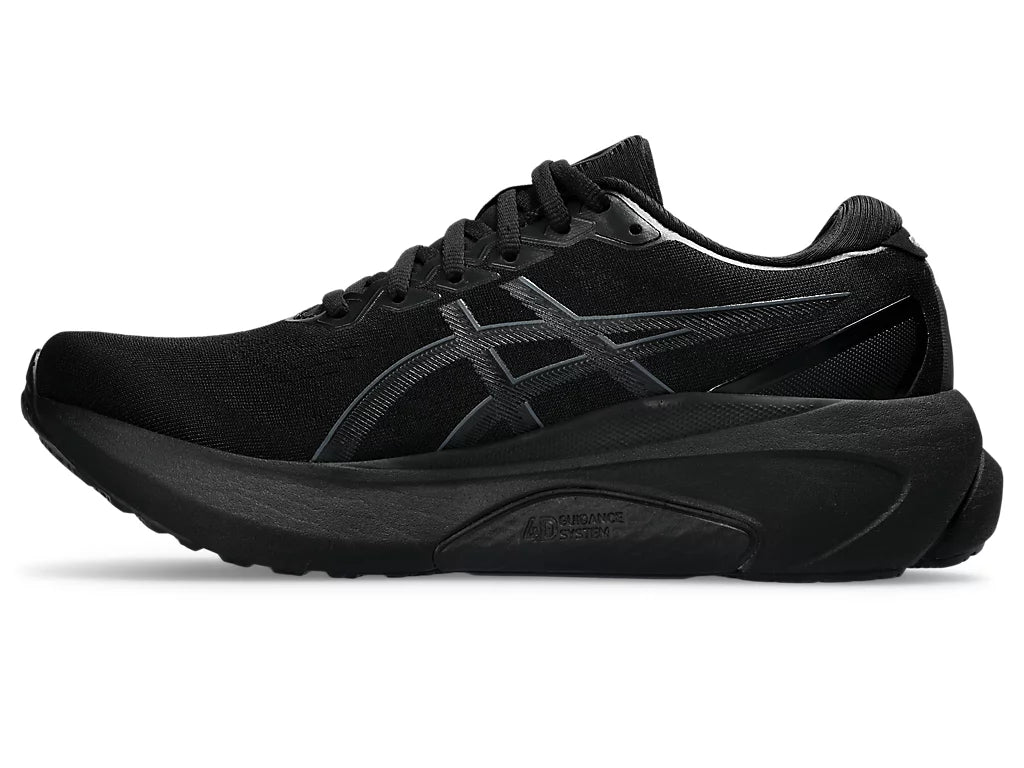 Asics Men's GEL-KAYANO 30 Extra wide (4E) Running Shoes in Black/Black