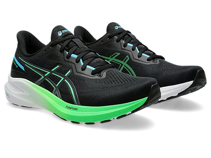 Asics Men's Gt-1000 13 Running Shoes in Black/Digital Aqua