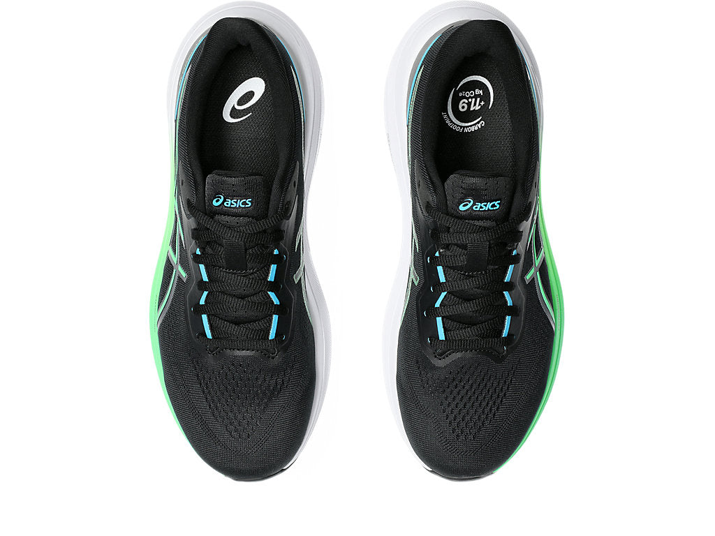 Asics Men's Gt-1000 13 Running Shoes in Black/Digital Aqua