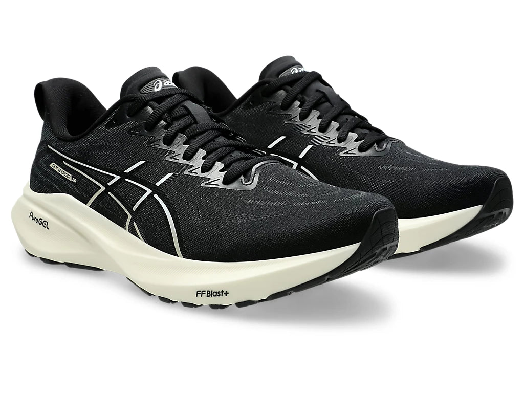 Asics Men's GT-2000 13 Standard (D) Running Shoes in Black/White