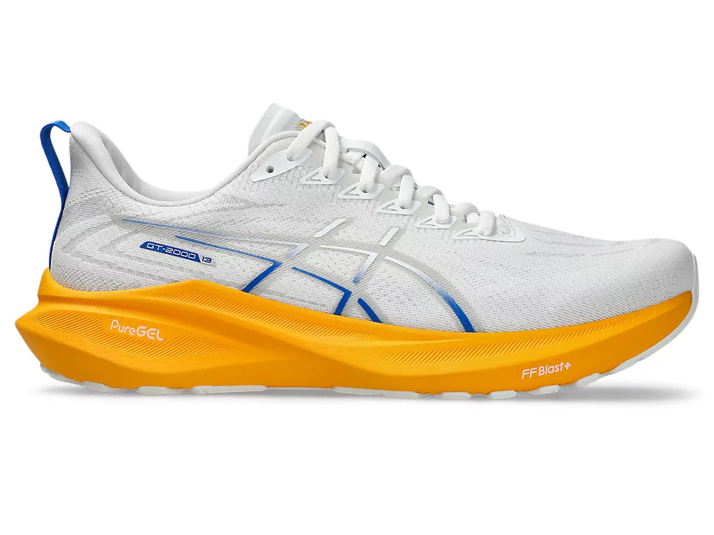 Asics Men's GT-2000 13 Running Shoes in White/Concrete