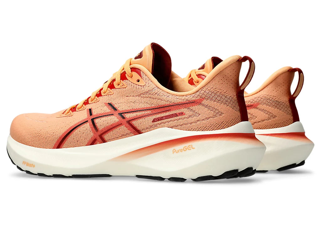 Asics Men's GT-2000 13 Running Shoes in Faded Orange/Desert Red