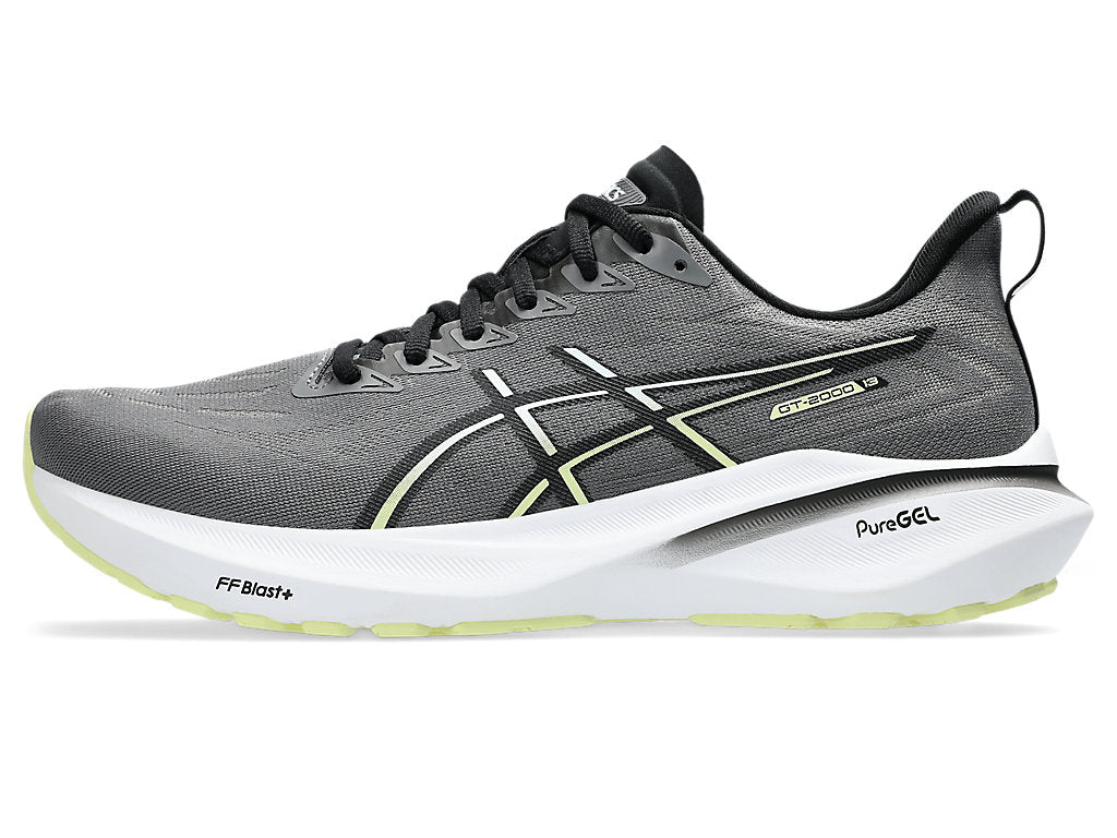 Asics Men's GT-2000 13 Wide (2E) Running Shoes in Carbon/Black