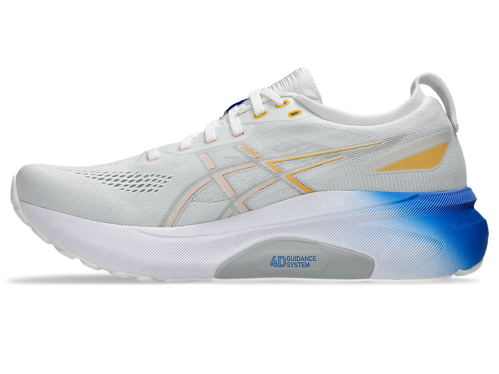 Asics Men's GEL-KAYANO 31 Running Shoes in White/Breeze