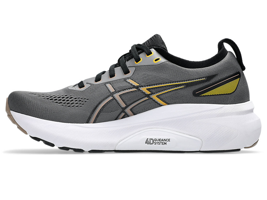 Asics Men's GEL-KAYANO 31 Wide (2E) Running Shoes in Carbon/Taupe Grey