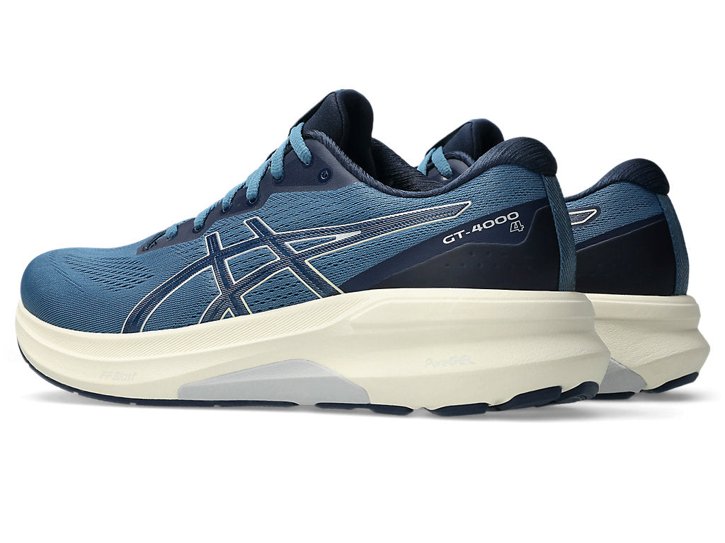 Asics Men's GT-4000 4 Wide (2E) Running Shoes in Winter Sea/Birch