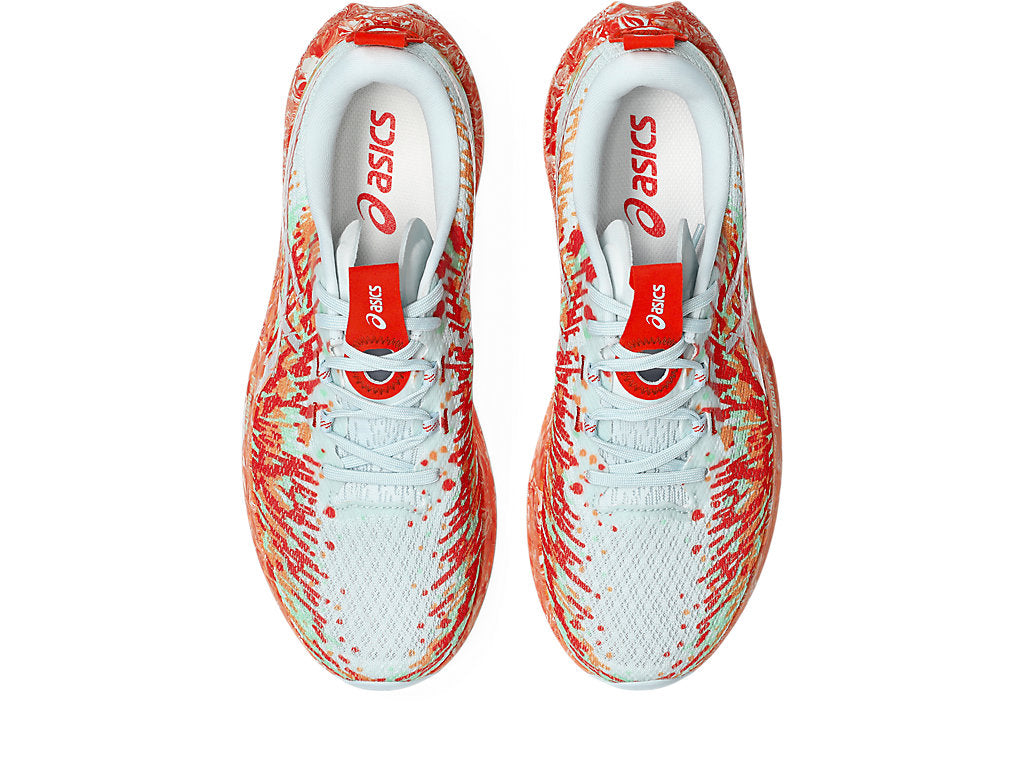 Asics Men's NOOSA TRI 16 Running Shoes in Sky/Cherry Tomato