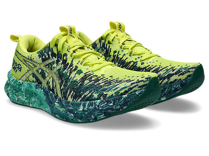 Asics Men`s NOOSA TRI 16 Running Shoes in Citron/Jasper Green