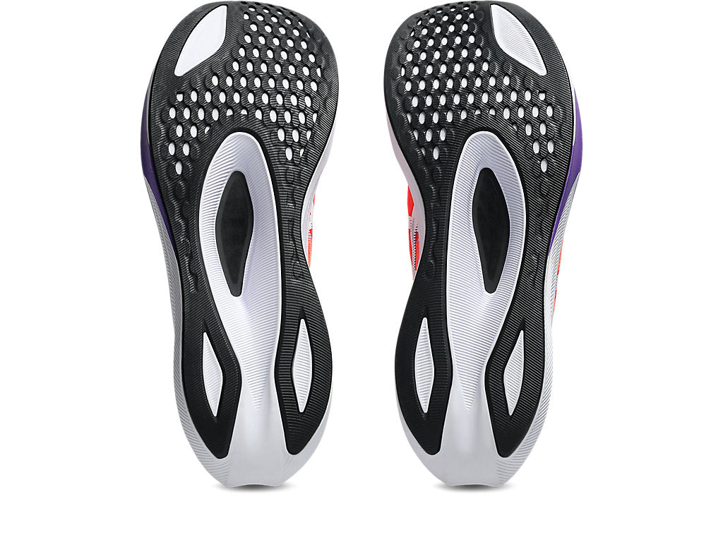 Asics Men's MAGIC SPEED 4 Running Shoes in Flash Red/White