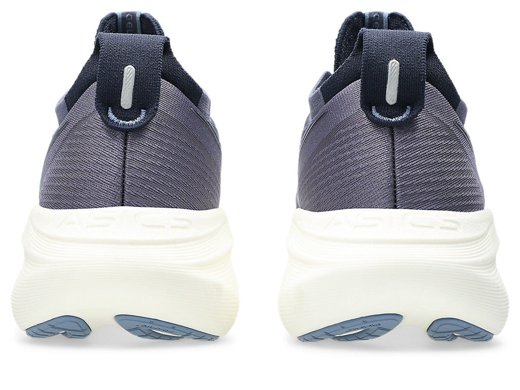 Asics Men's GEL-NIMBUS 27 Wide (2E) Running Shoes in Indigo Fog/Denim Blue