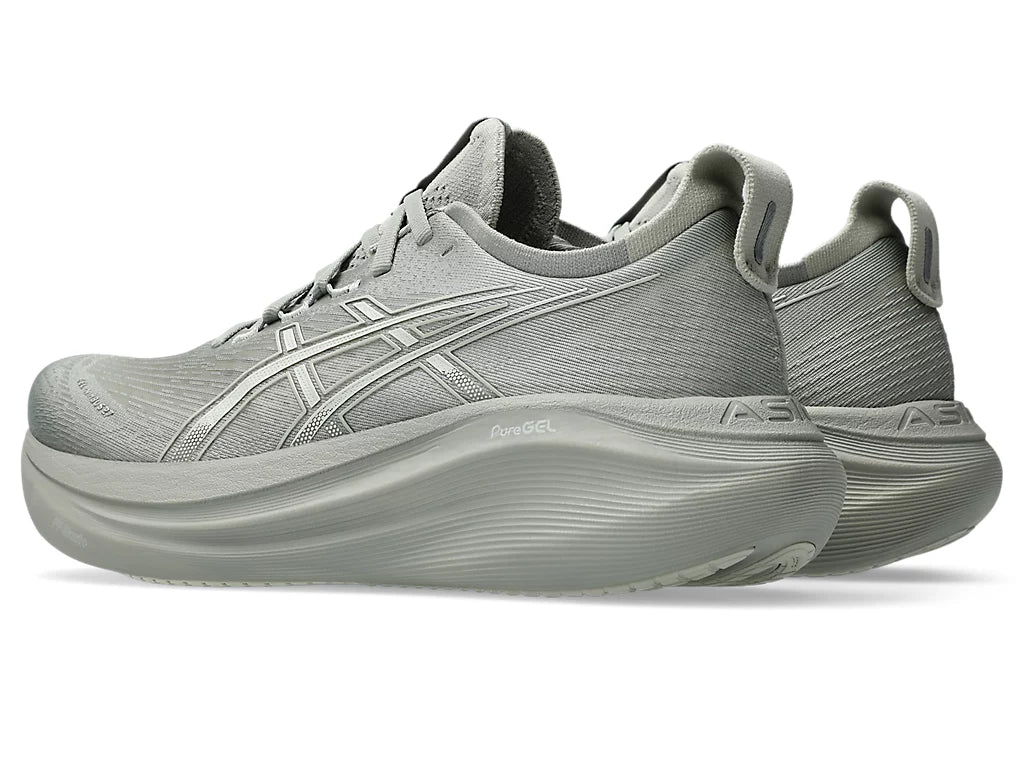 Asics Men's GEL-NIMBUS 27 Running Shoes in Seal Grey/Lake Grey