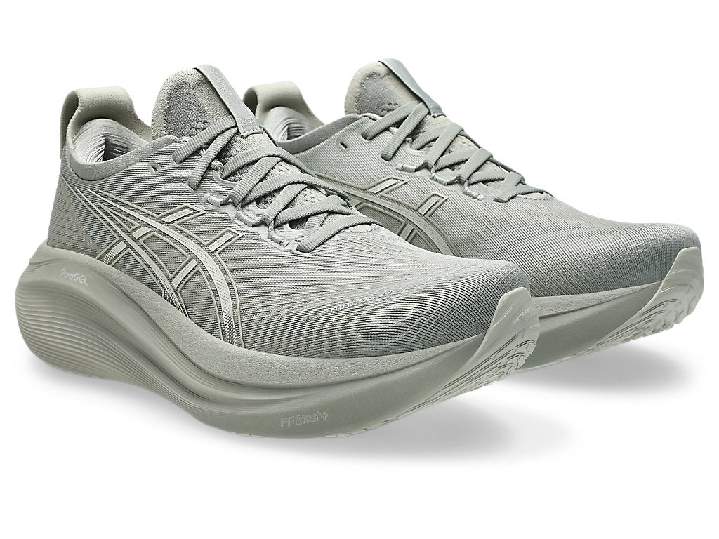 Asics Men's GEL-NIMBUS 27 Running Shoes in Seal Grey/Lake Grey