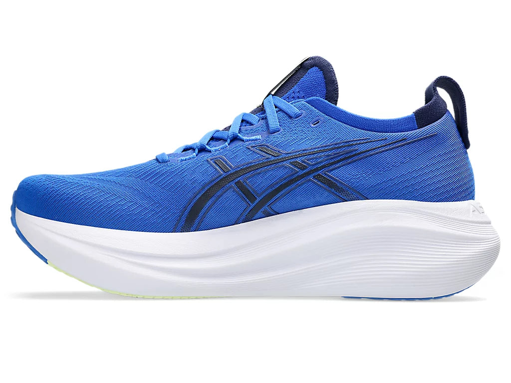 Asics Men's GEL-NIMBUS 27 Running Shoes in Illusion Blue/Indigo Blue