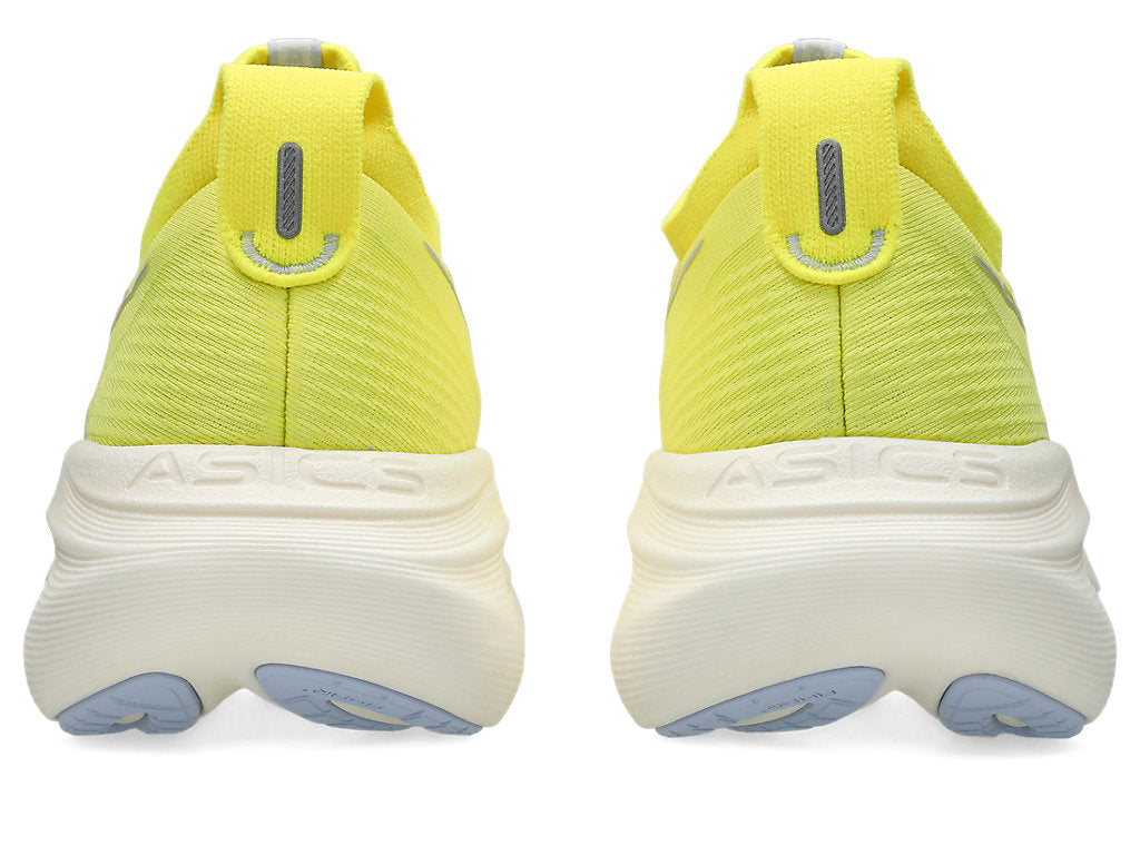 Asics Men's GEL-NIMBUS 27 Running Shoes in Citron/Cream