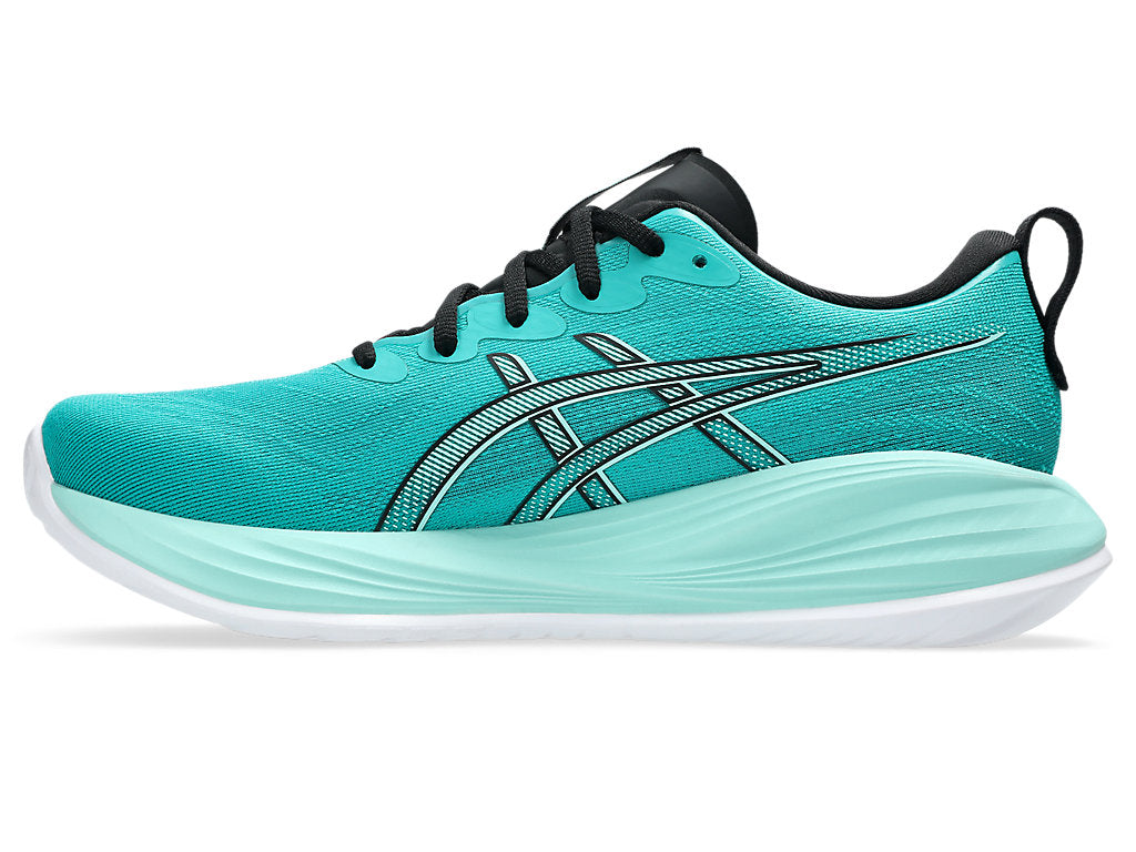 Asics Men's GEL-CUMULUS 27 Running Shoes in Wave Teal/Illuminate Mint