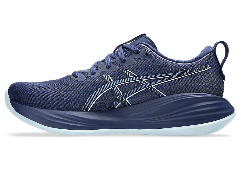 Asics Men's GEL-CUMULUS 27 Running Shoes in Indigo Blue/Cool Grey