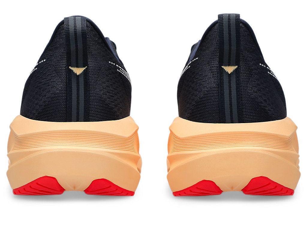 Asics Men's NOVABLAST 5 Running Shoes in Midnight/Orange Glow