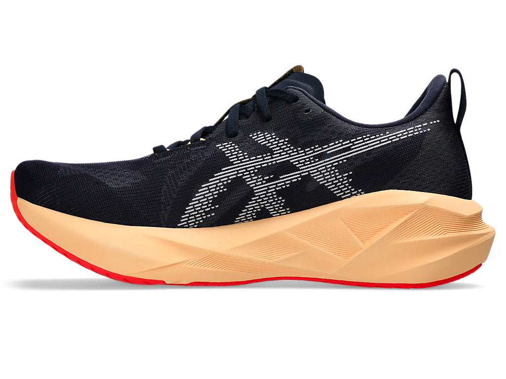 Asics Men's NOVABLAST 5 Running Shoes in Midnight/Orange Glow
