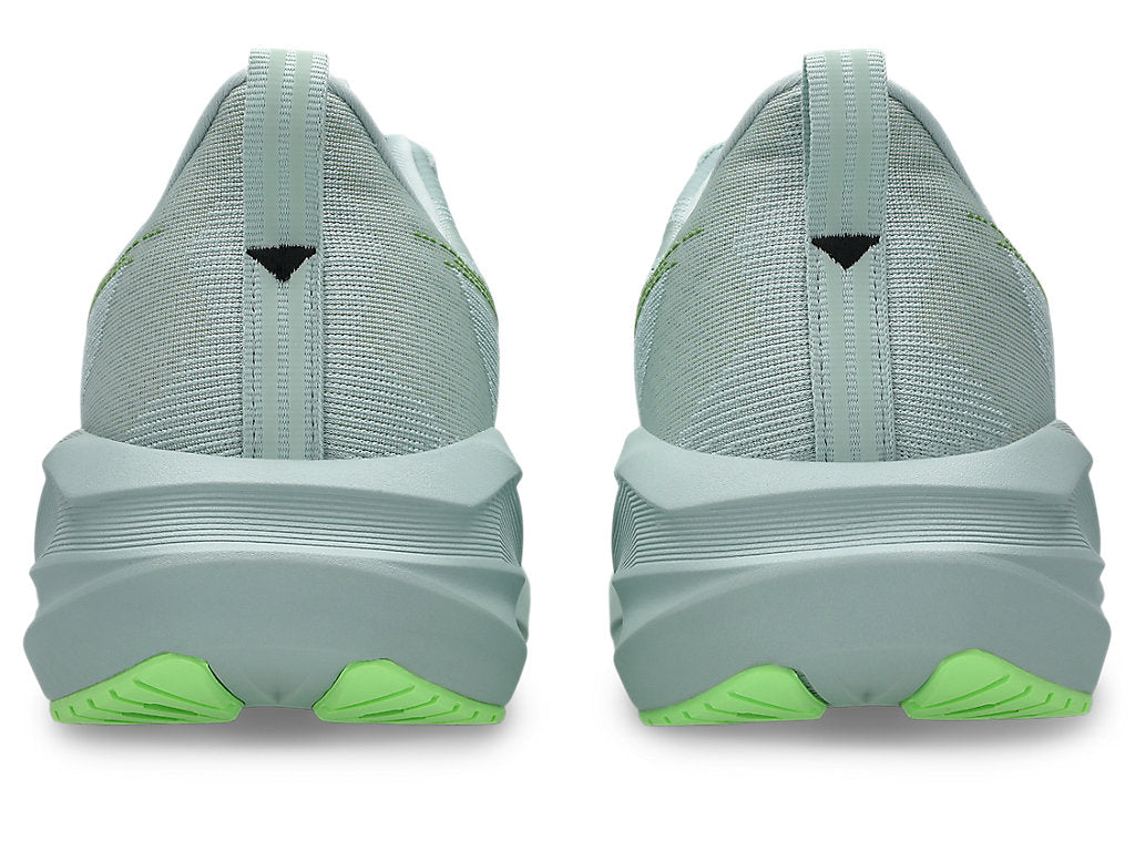 Asics Men's NOVABLAST 5 Running Shoes in Cold Moss/Light Orange