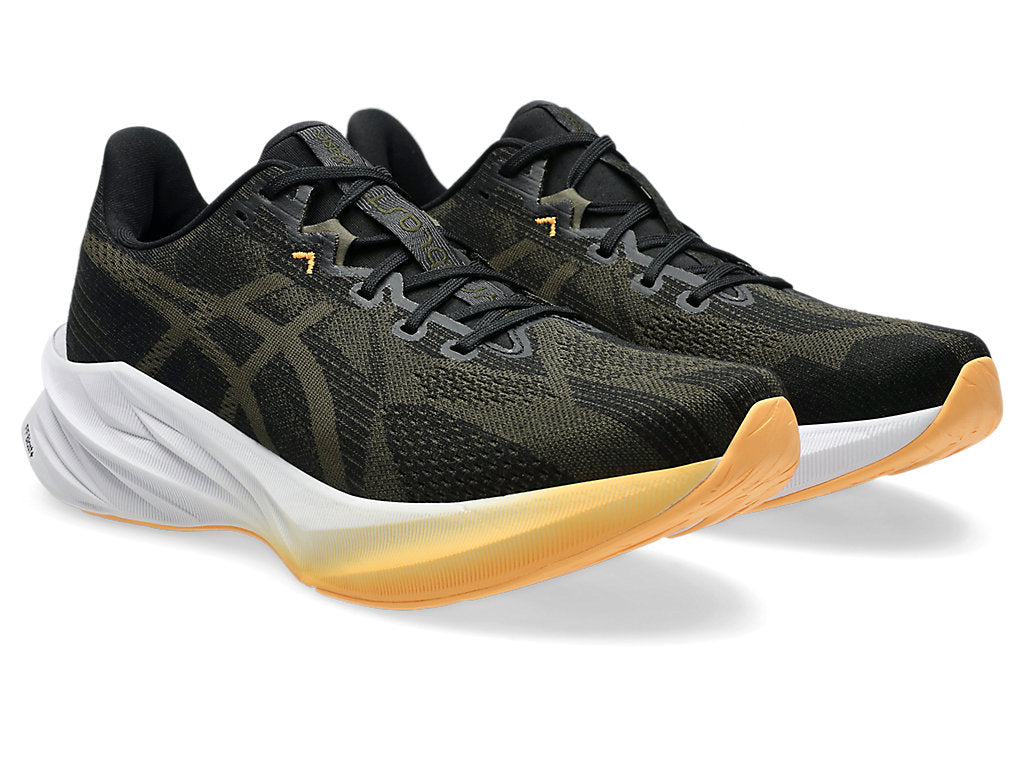 Asics Men`s DYNABLAST 5 Running Shoes in Black/Brown Stone