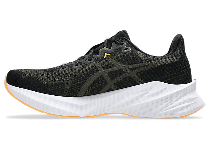 Asics Men`s DYNABLAST 5 Running Shoes in Black/Brown Stone
